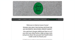 Desktop Screenshot of libertylinens.com